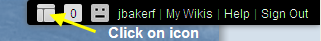 click on icon to enable Edit button