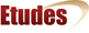 Etudes logo