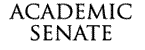 Academic Senate