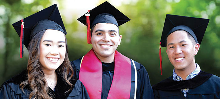 three students