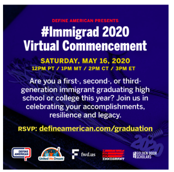 ImmiGrad Virtual Commencement Flyer