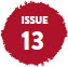 Issue 13 Red splatter graphic