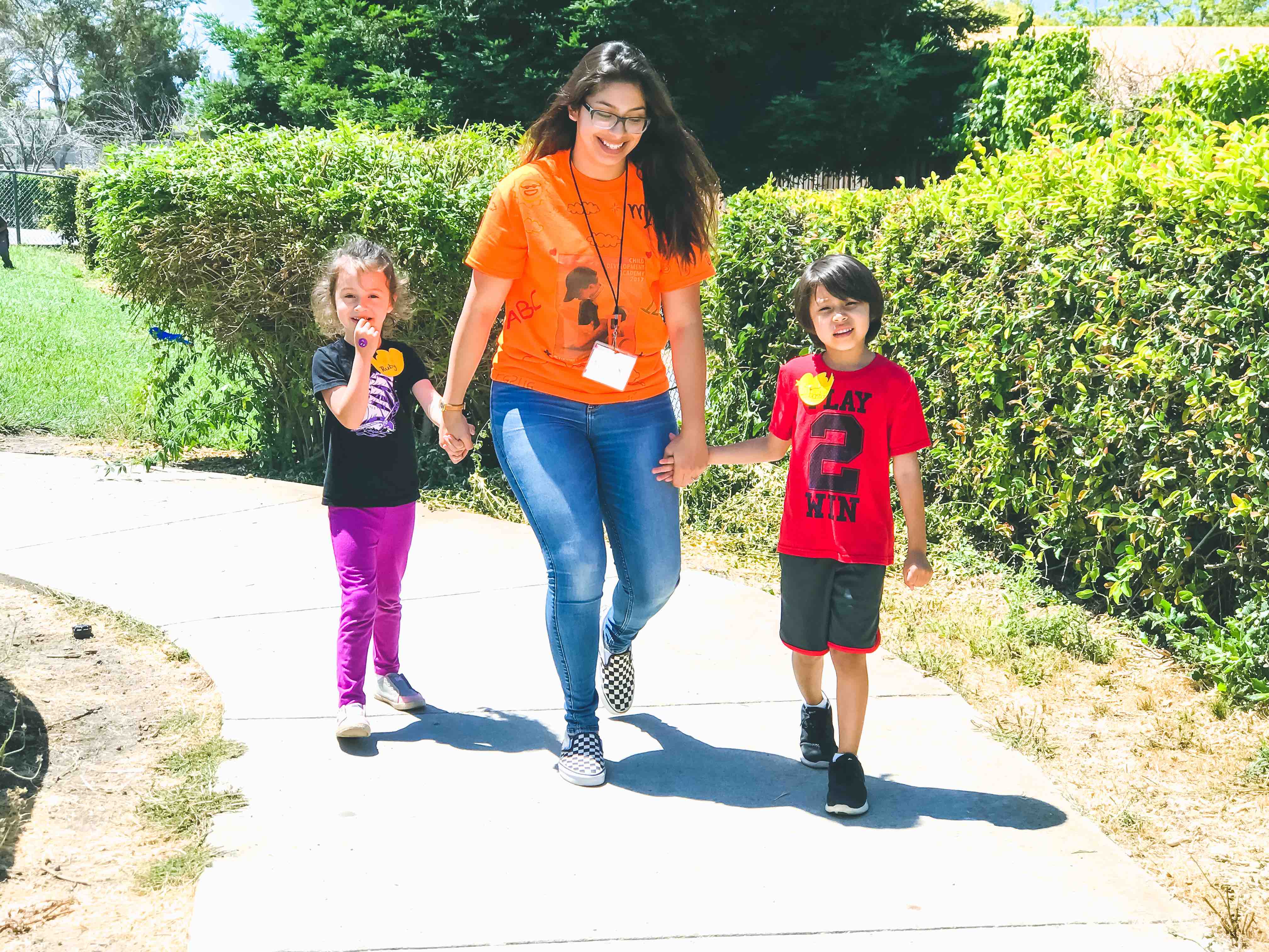 CDA Student with Children