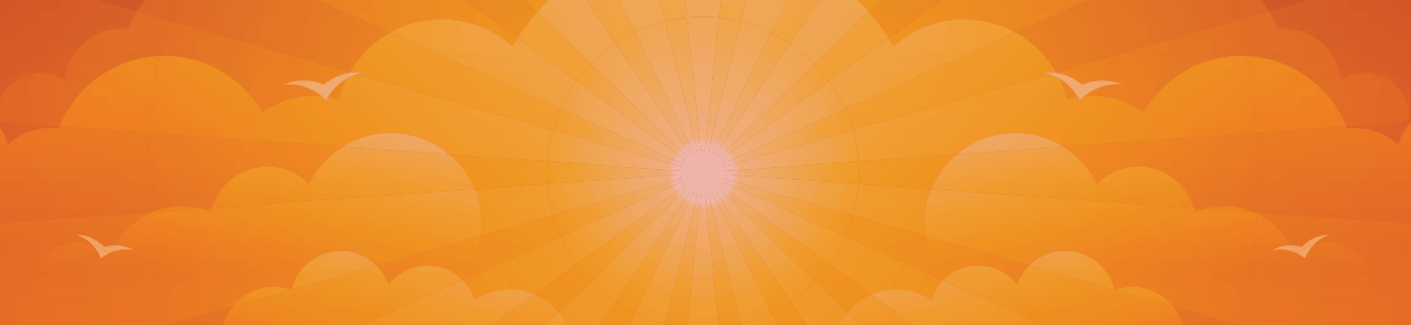graphic image of sunrays