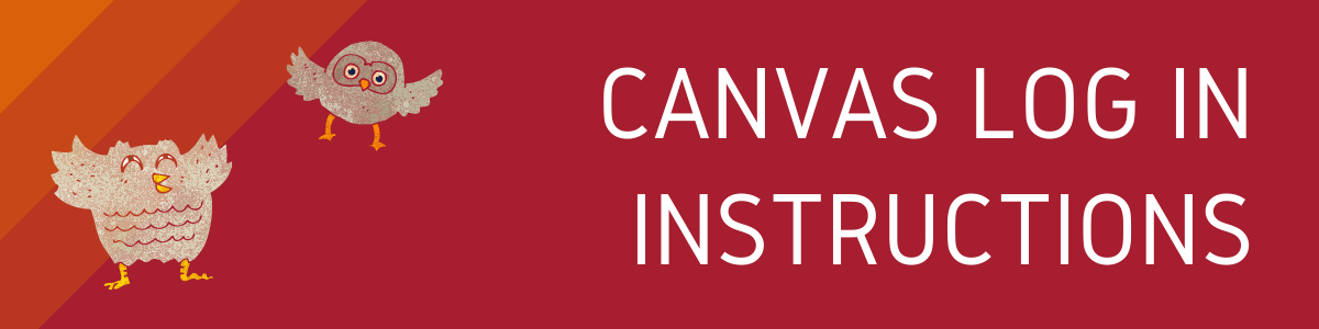 Canvas log in instructions faculty