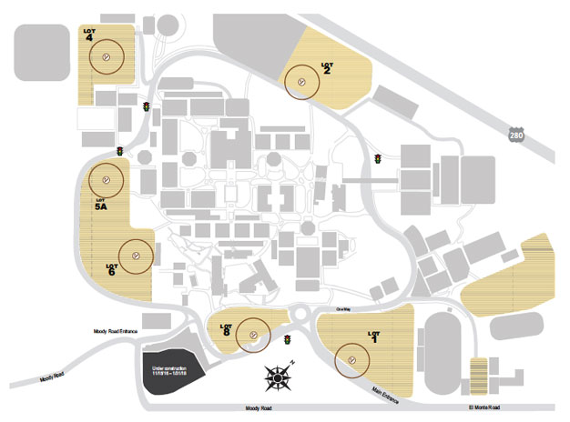 Smoking Location Map