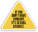 If you don't have consent, it's sexual assault.